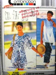 3748 LONG SHIRT,JACKET, PANTS,SHORTS PATTERN 8-18